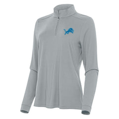 Antigua Women's Intent Quarter-Zip Sweatshirt - Detroit Lions Sweatshirts