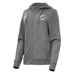 Antigua Women's Seeker Full-Zip Hoodie Jacket - Miami Dolphins Hoodies