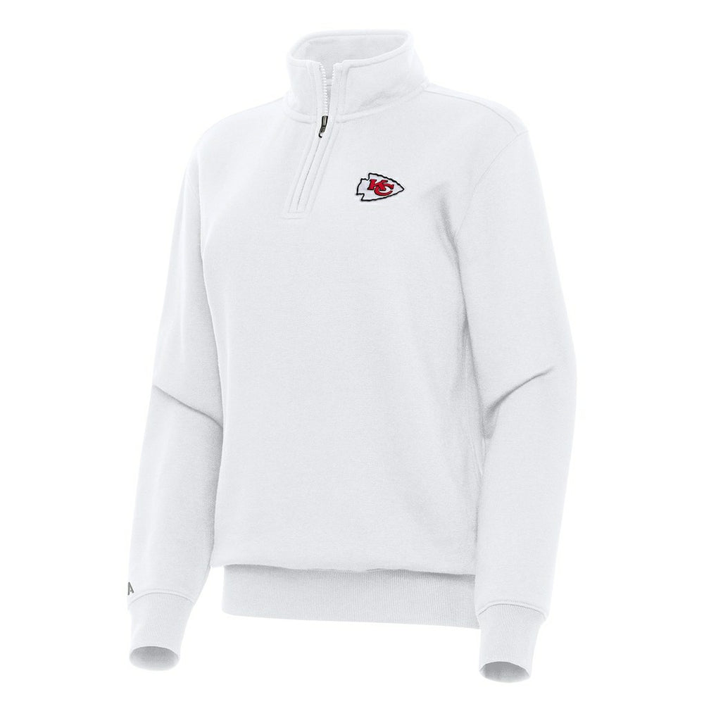 Antigua Women's Victory Quarter-Zip Top - Kansas City Chiefs Tops