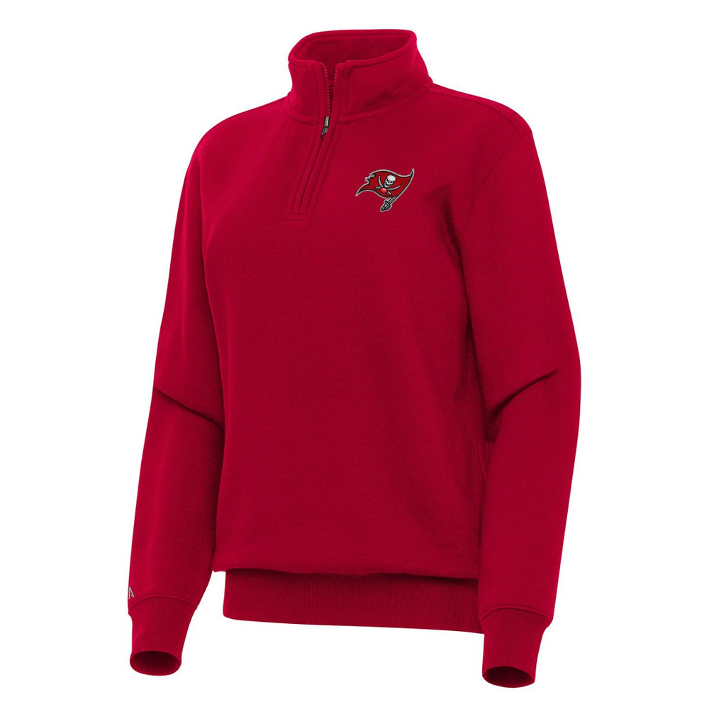 Antigua Women's Victory Quarter-Zip Top - Tampa Bay Buccaneers Tops