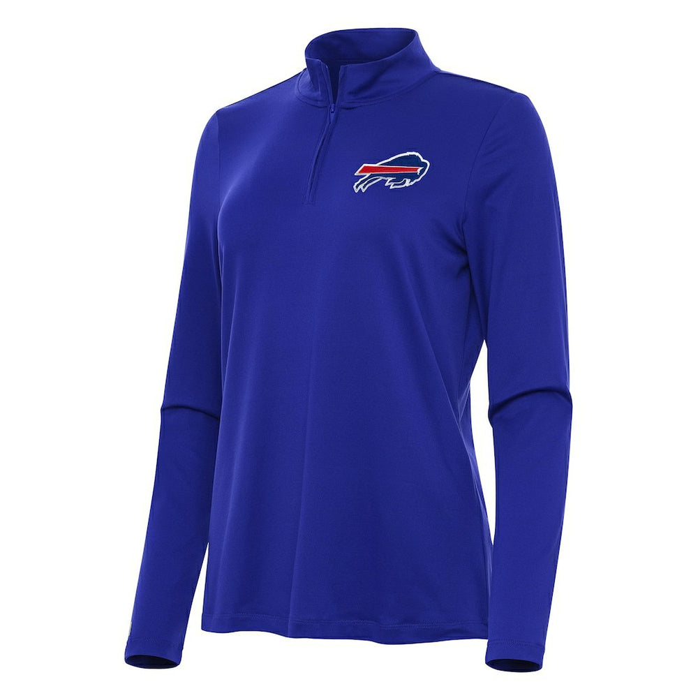 Antigua Women's Reprocess Quarter-Zip Top - Buffalo Bills Tops
