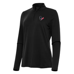 Antigua Women's Reprocess Quarter-Zip Top - Houston Texans Tops