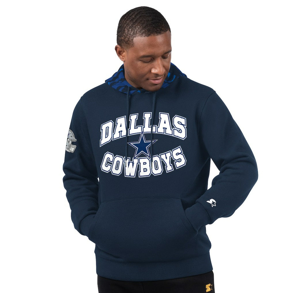 Starter Thursday Night Gridiron Pullover Hoodie - Dallas Cowboys Hoodies