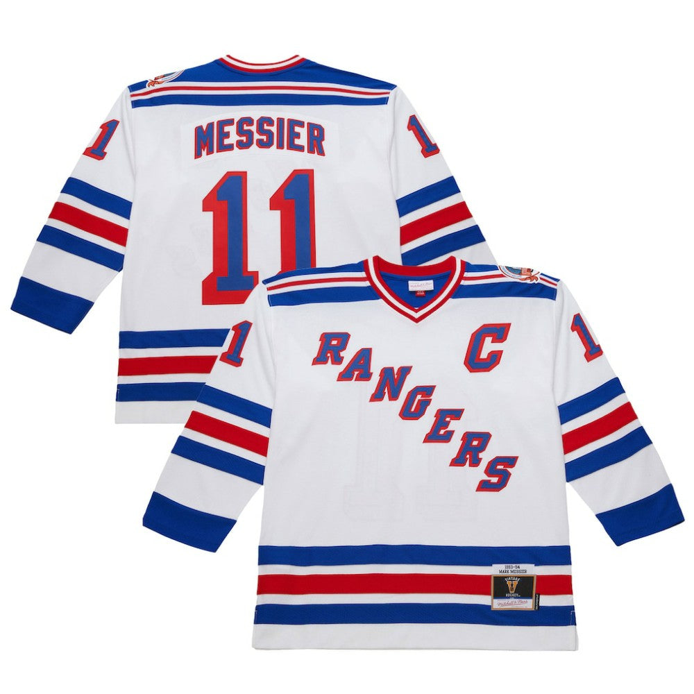 NHL Mark Messier New York Rangers 1993-94 Power Play Jersey