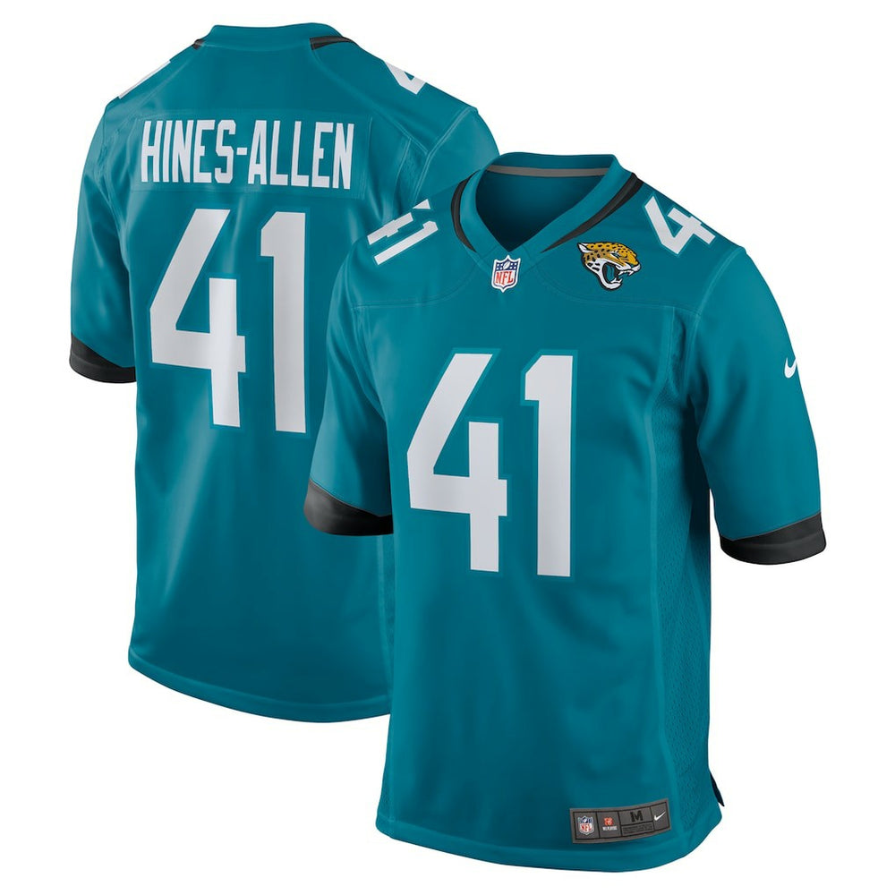 Josh Hines-Allen Player Game Jersey - Jacksonville Jaguars Jerseys