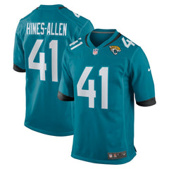 Josh Hines-Allen Player Game Jersey - Jacksonville Jaguars Jerseys