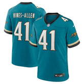 Josh Hines-Allen Prowler Throwback Player Game Jersey - Jacksonville Jaguars Jerseys