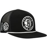 Mitchell & Ness Brooklyn Nets Roper Trucker Snapback Hat