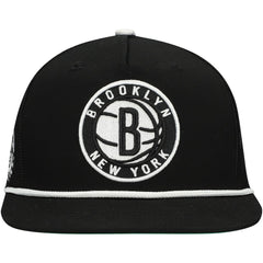 Mitchell & Ness Brooklyn Nets Roper Trucker Snapback Hat