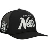 Mitchell & Ness Brooklyn Nets Script Trucker Adjustable Hat