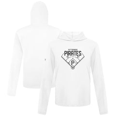 White Pittsburgh Pirates Levelwear Anthem Home Field Pullover Hoodie