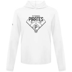 White Pittsburgh Pirates Levelwear Anthem Home Field Pullover Hoodie