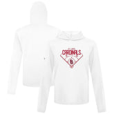 White St. Louis Cardinals Levelwear Anthem Home Field Pullover Hoodie