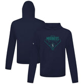 Navy Seattle Mariners Levelwear Anthem Home Field Pullover Hoodie