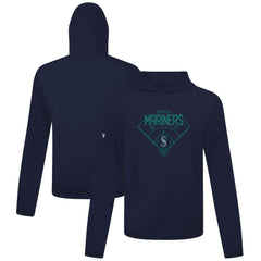Navy Seattle Mariners Levelwear Anthem Home Field Pullover Hoodie