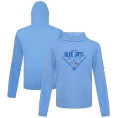 Light Blue Toronto Blue Jays Levelwear Anthem Home Field Pullover Hoodie