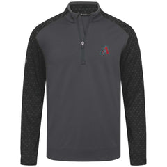 Charcoal Arizona Diamondbacks Levelwear Aztec Insignia 2.0 Quarter-Zip Pullover Top