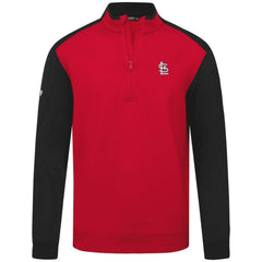 Red St. Louis Cardinals Levelwear Insignia 2.0 Quarter-Zip Pullover Top