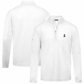 White Los Angeles Angels Levelwear Heron Insignia 2.0 Quarter-Zip Jacket