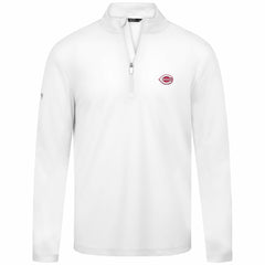 White Cincinnati Reds Levelwear Heron Insignia 2.0 Quarter-Zip Jacket
