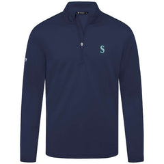 Navy Seattle Mariners Levelwear Heron Insignia 2.0 Quarter-Zip Jacket