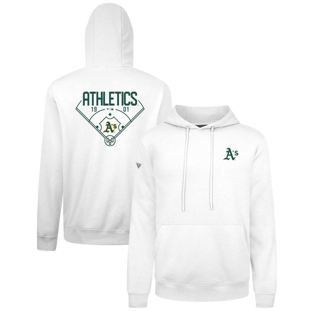 White Athletics Levelwear Podium Primary Pullover Hoodie