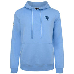 Light Blue Tampa Bay Rays Levelwear Podium Primary Pullover Hoodie