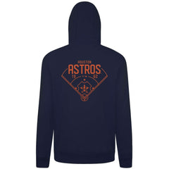 Navy Houston Astros Levelwear Podium Primary Pullover Hoodie