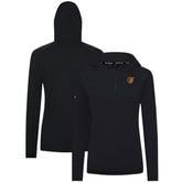 Black Baltimore Orioles Levelwear Women's Raven Insignia 2.0 Quarter-Zip Jacket