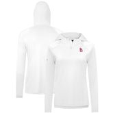 White St. Louis Cardinals Levelwear Women's Raven Insignia 2.0 Quarter-Zip Jacket
