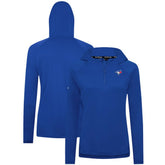 Royal Toronto Blue Jays Levelwear Women's Raven Insignia 2.0 Quarter-Zip Jacket
