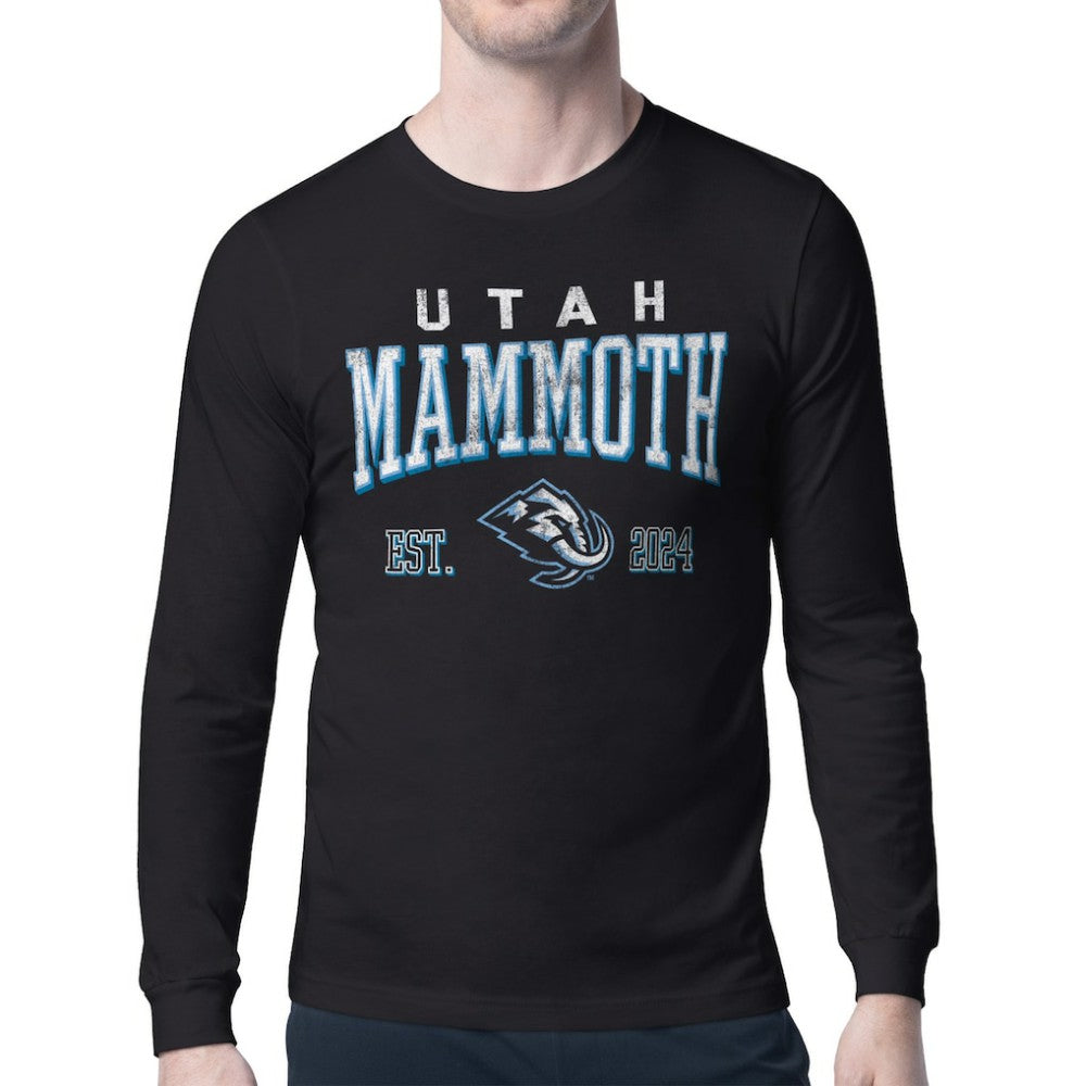 NHL Utah Mammoth Starter Retro Graphic Long Sleeve T-Shirt