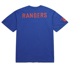 NHL Mark Messier New York Rangers Mitchell & Ness NHL Ultimate Player Vintage Logo T-Shirt