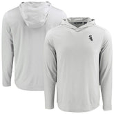 Gray Chicago White Sox Cutter & Buck Coastline Epic Comfort Recycled Eco Hoodie Long Sleeve T-Shirt