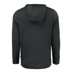 Black Colorado Rockies Cutter & Buck Coastline Epic Comfort Recycled Eco Hoodie Long Sleeve T-Shirt