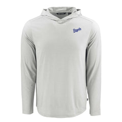Gray Kansas City Royals Cutter & Buck Coastline Epic Comfort Recycled Eco Hoodie Long Sleeve T-Shirt