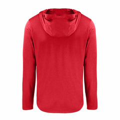 Red Minnesota Twins Cutter & Buck Coastline Epic Comfort Recycled Eco Hoodie Long Sleeve T-Shirt
