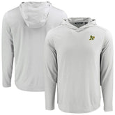 Gray Athletics Cutter & Buck Coastline Epic Comfort Recycled Eco Hoodie Long Sleeve T-Shirt
