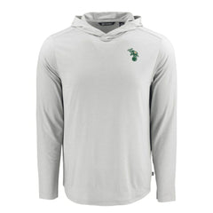 Gray Athletics Cutter & Buck Coastline Epic Comfort Recycled Eco Hoodie Long Sleeve T-Shirt