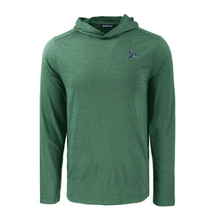 Hunter Green Tampa Bay Rays Cutter & Buck Coastline Epic Comfort Recycled Eco Hoodie Long Sleeve T-Shirt