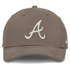 Brown Atlanta Braves Nike Rise Performance Adjustable Hat