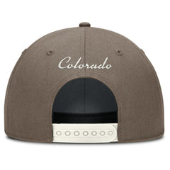 Brown Colorado Rockies Nike Rise Performance Adjustable Hat