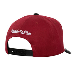 Mitchell & Ness Miami Heat Underarch Two-Tone Pro Crown Snapback Hat