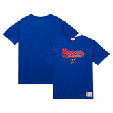 Mitchell & Ness Denver Nuggets Hardwood Classics Felt Applique Slub T-Shirt sale
