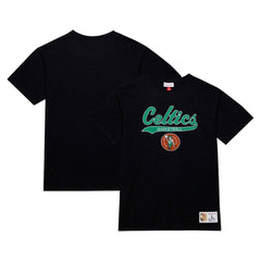 Mitchell & Ness Boston Celtics Hardwood Classics Felt Applique Slub T-Shirt