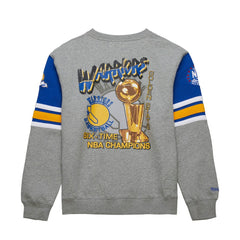 Mitchell & Ness Golden State Warriors Hardwood Classics All Over 4.0 Pullover Sweatshirt sale