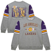 Mitchell & Ness Los Angeles Lakers Hardwood Classics All Over 4.0 Pullover Sweatshirt