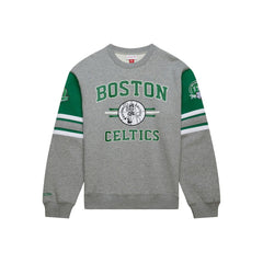Mitchell & Ness Boston Celtics Hardwood Classics All Over 4.0 Pullover Sweatshirt