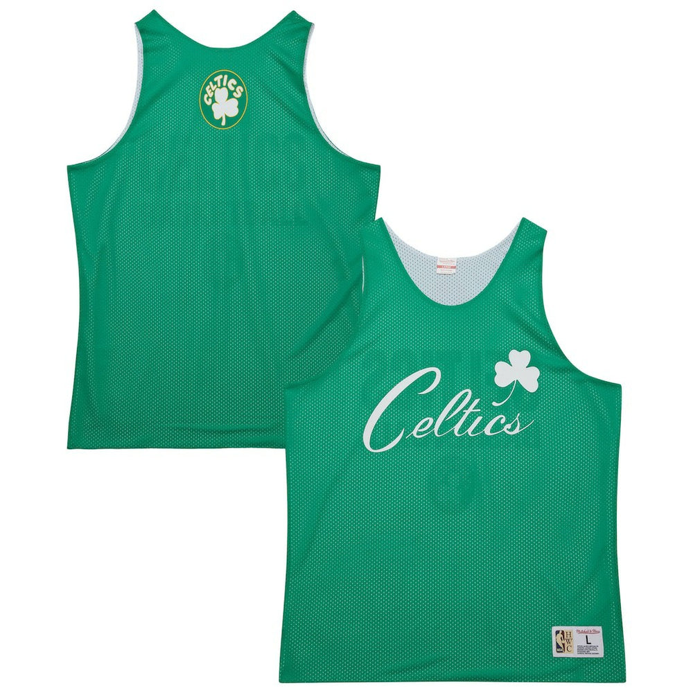 Mitchell & Ness Boston Celtics Hardwood Classics Reversible Mesh Practice Jersey
