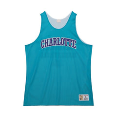 Mitchell & Ness Charlotte Hornets Hardwood Classics Reversible Mesh Practice Jersey